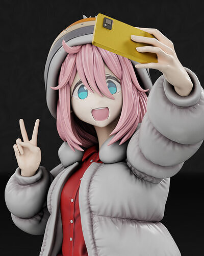 Nadeshiko from Yuru Camp
