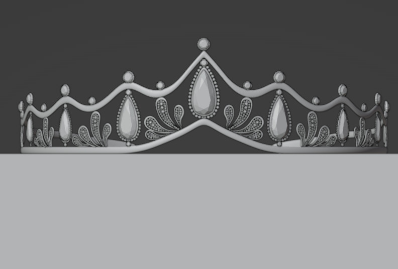 crown 3D model_4