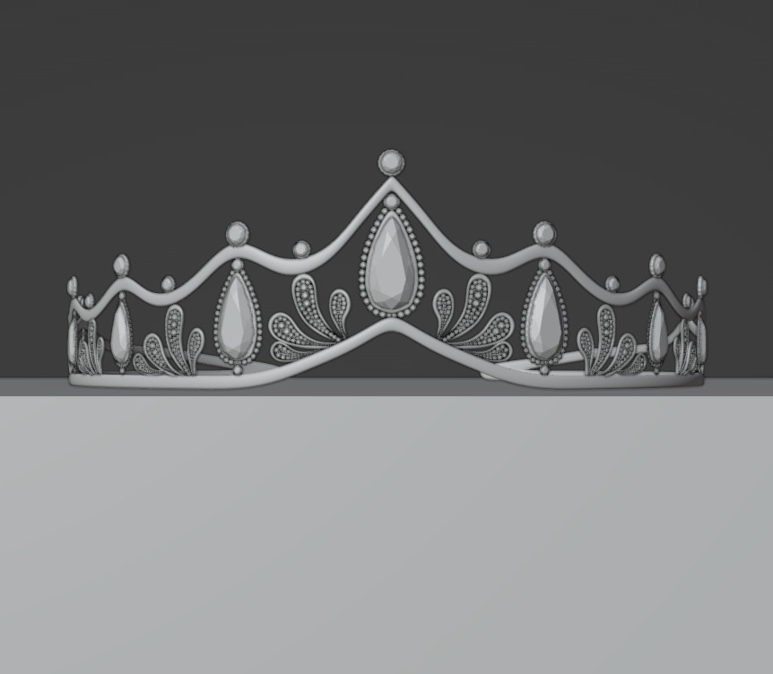 crown 3D model_3