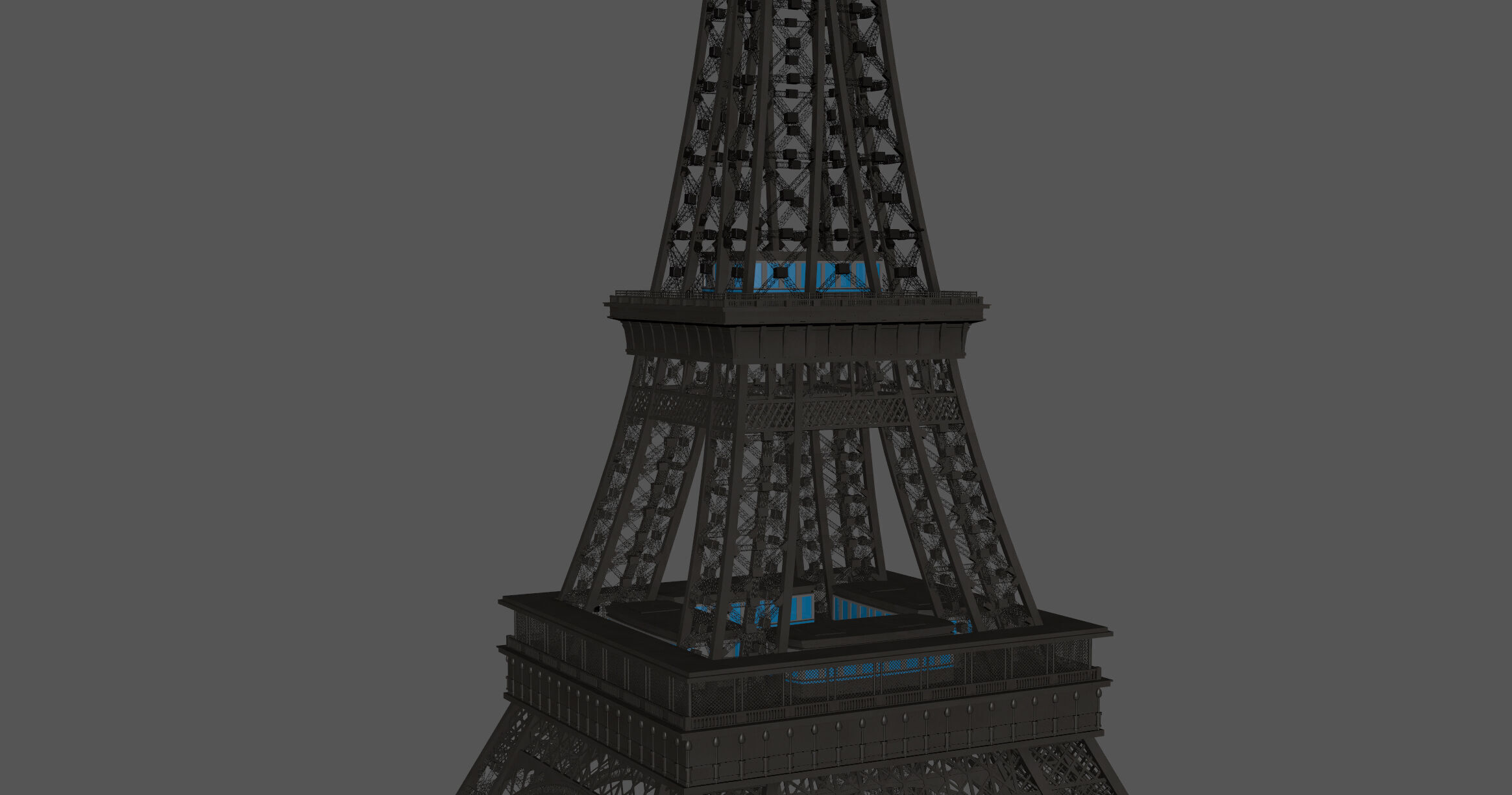 Eiffel Tower 3D model_15
