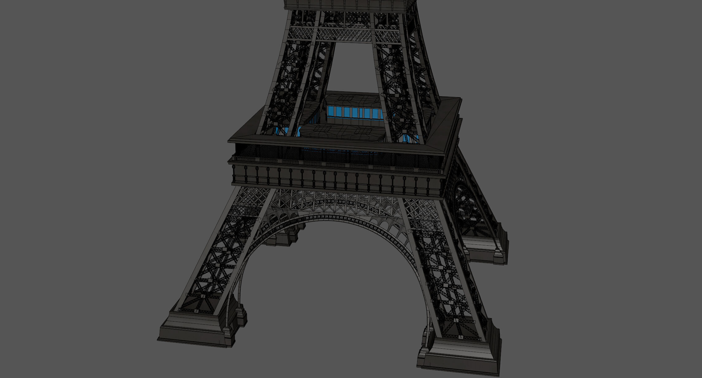 Eiffel Tower 3D model_13