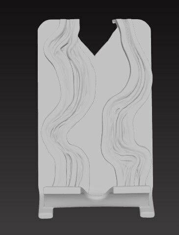 Unique Phone and Tablet Stand Compatible with 3D Printers 3D print model_2