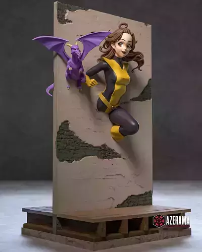 Kitty Pryde STL Ready for 3D Printing