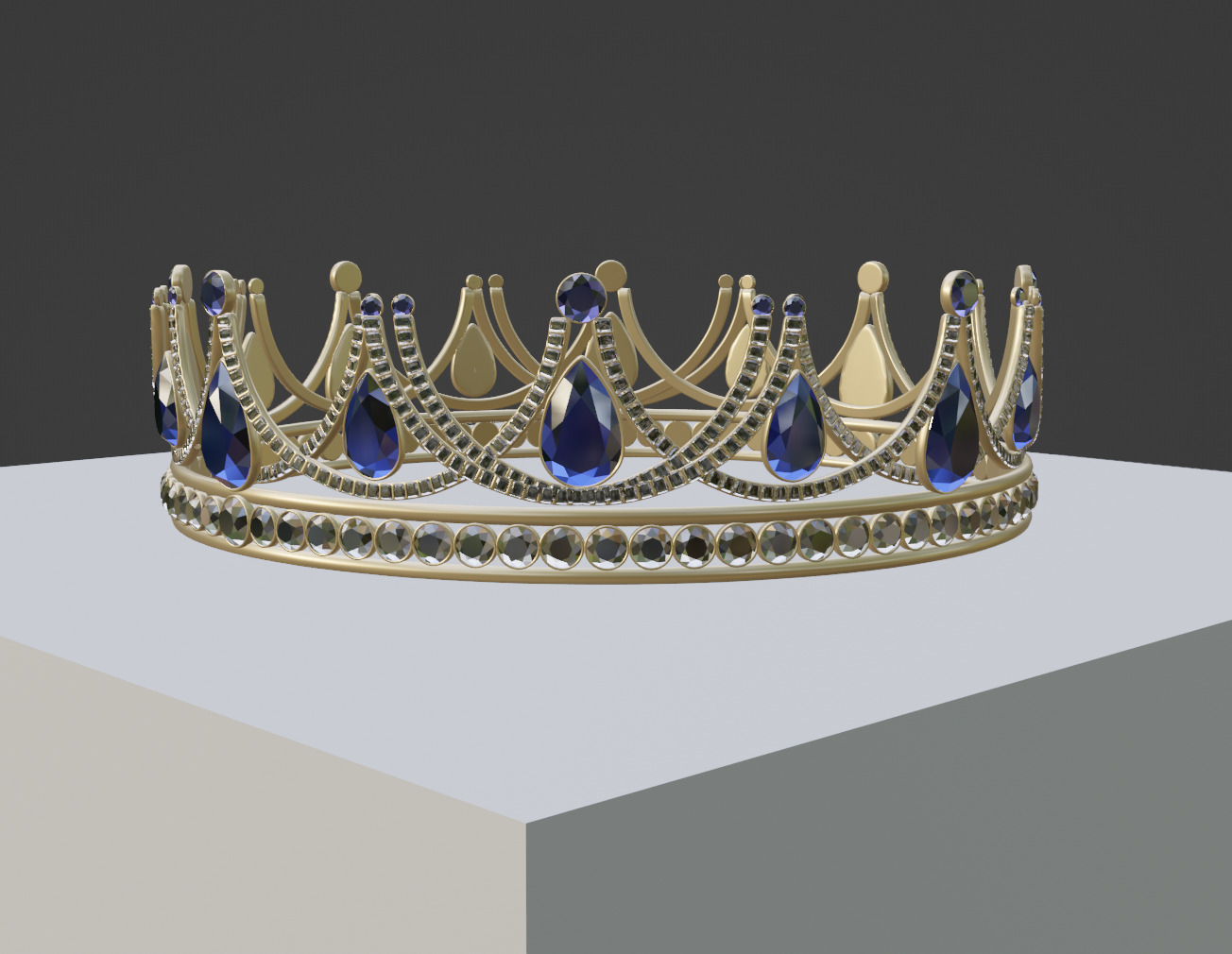crown 3D model_5