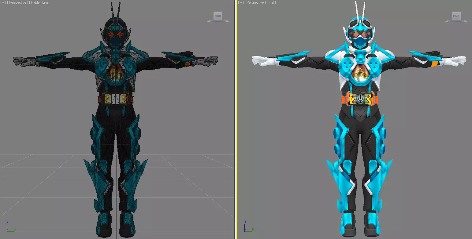 Kamen Rider Gotchard 3D model 3D model_0