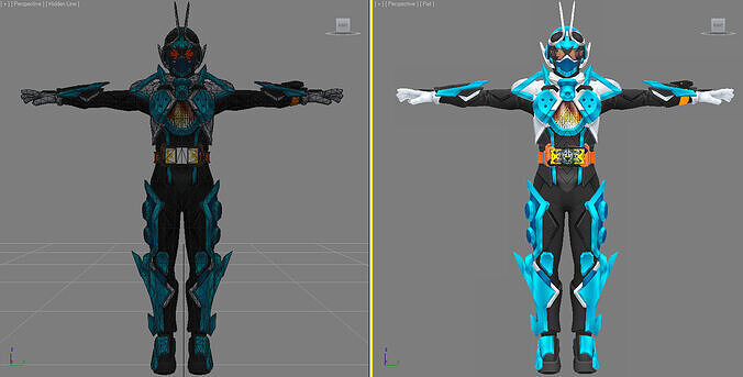 Kamen Rider Gotchard 3D model 3D model