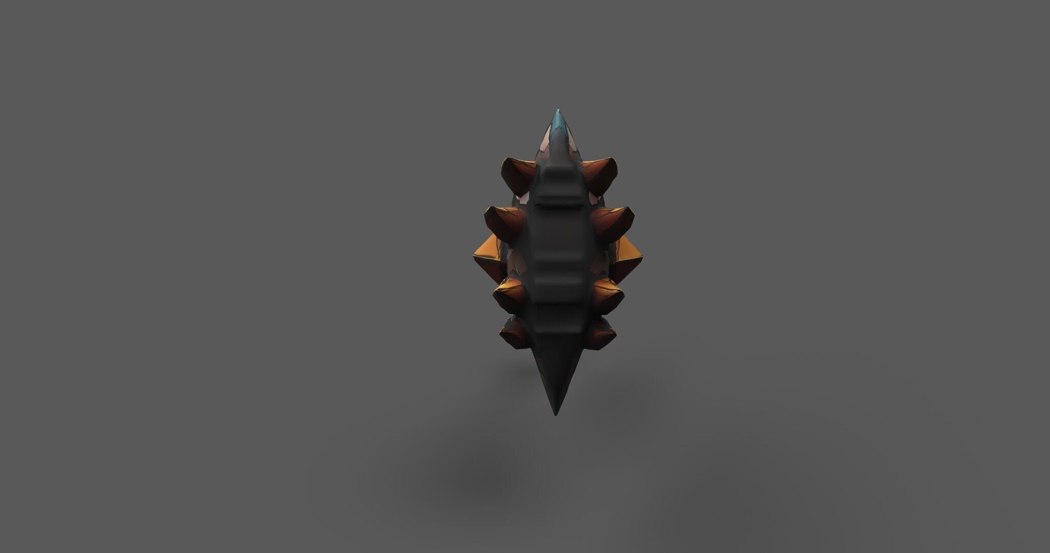 Aetherspike Battleaxe Free low-poly 3D model_25