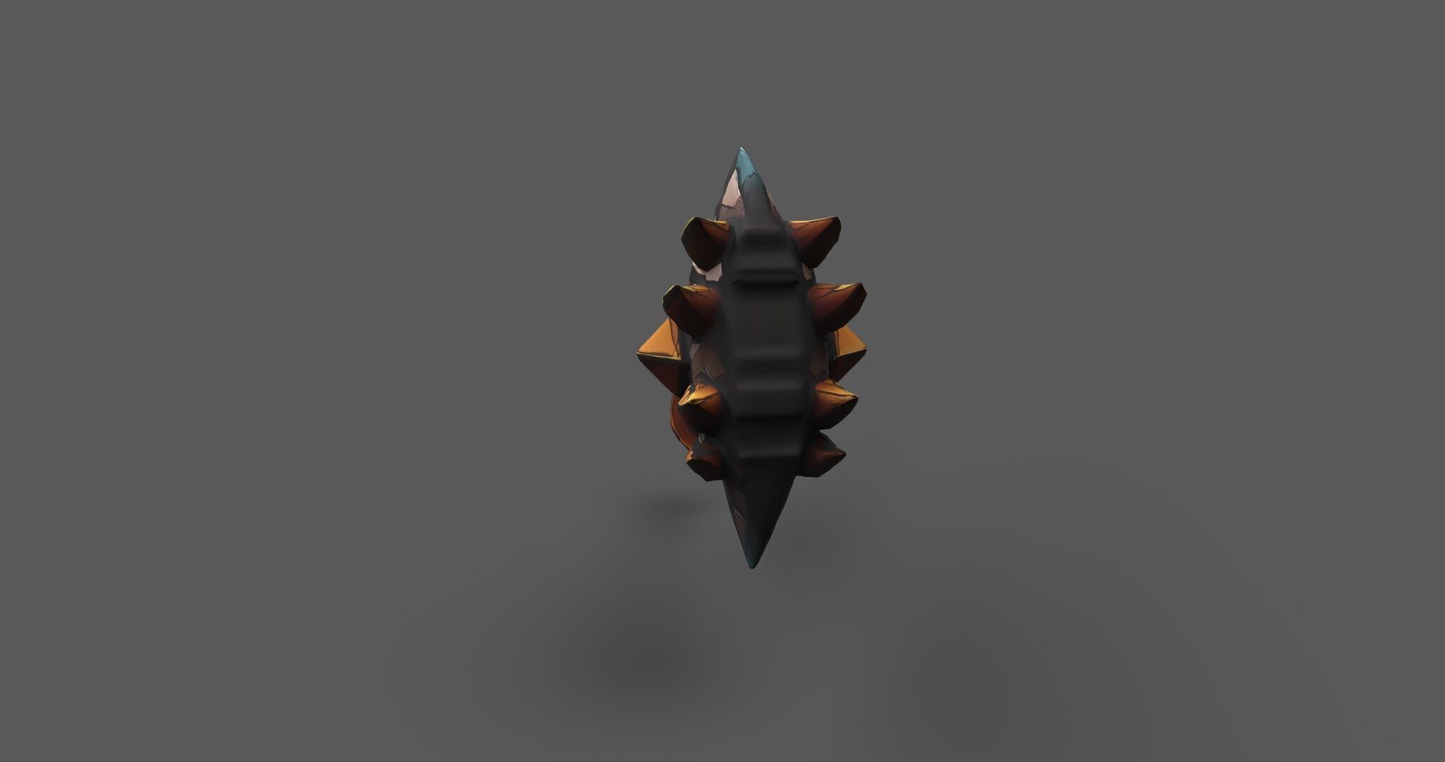 Aetherspike Battleaxe Free low-poly 3D model_24