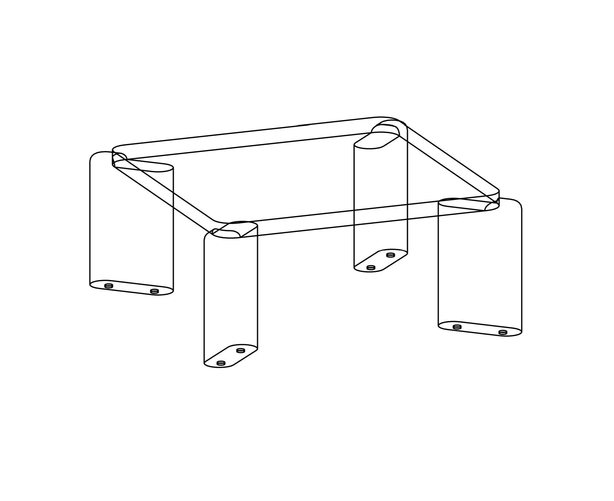 Coffee and Side Table Revit Family Pack 3D model_18