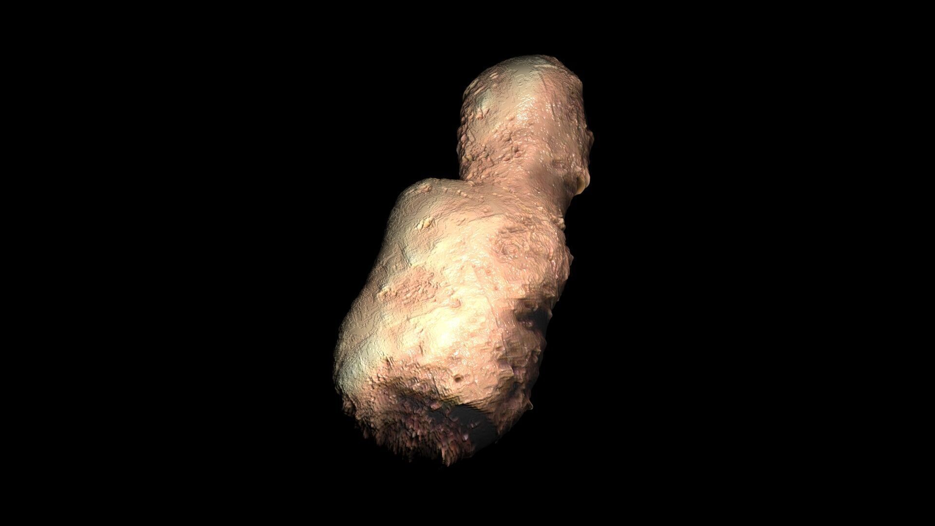 4179 Toutatis Asteroid 3D model_6