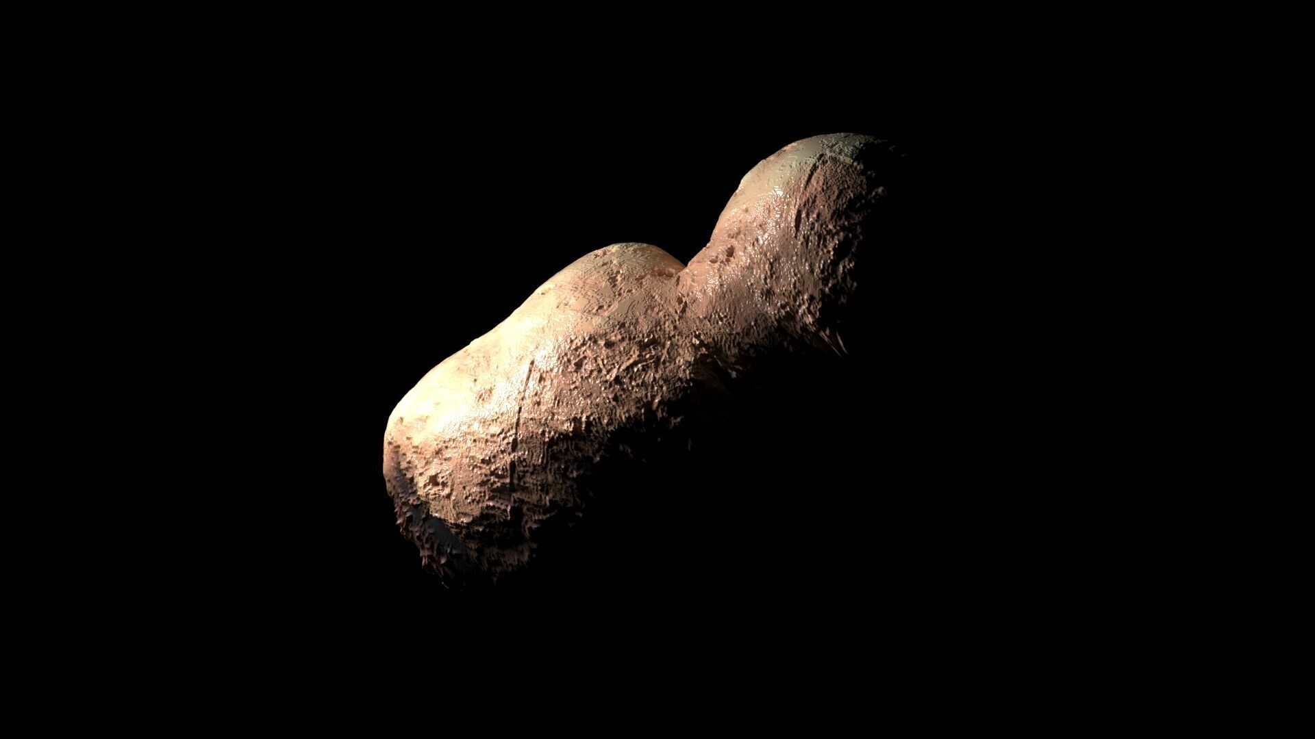4179 Toutatis Asteroid 3D model_1