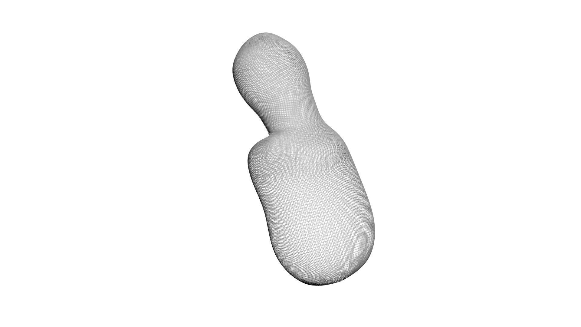 4179 Toutatis Asteroid 3D model_10