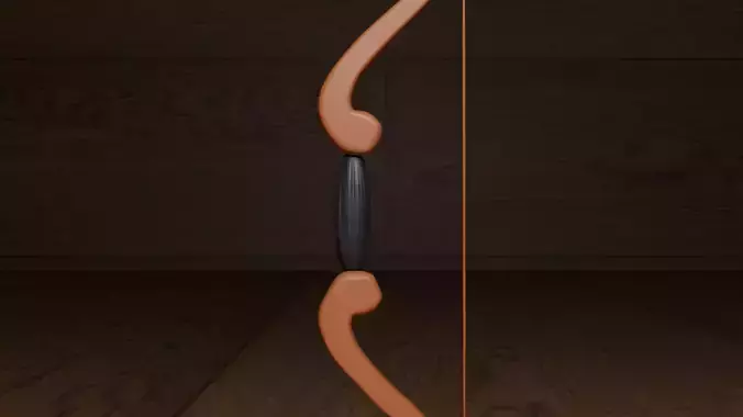 Medieval stylized bow