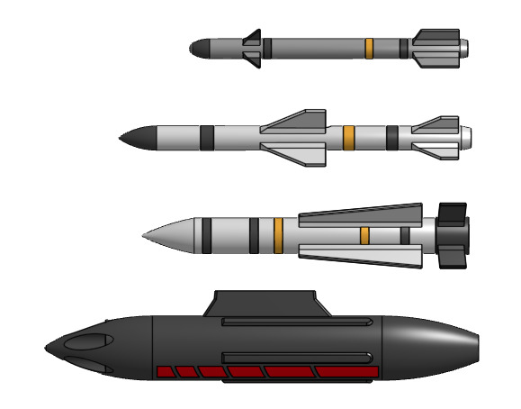 GI JOE SKYSTRIKER F14 ASSEMBLED PARTS 3D print model_18