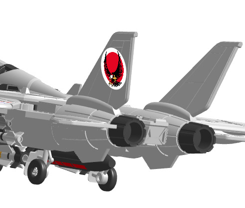 GI JOE SKYSTRIKER F14 ASSEMBLED PARTS 3D print model_11