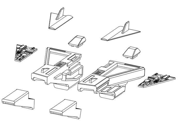 GI JOE SKYSTRIKER F14 ASSEMBLED PARTS 3D print model_25