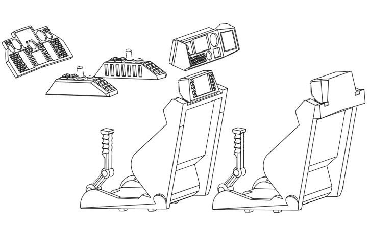 GI JOE SKYSTRIKER F14 ASSEMBLED PARTS 3D print model_24