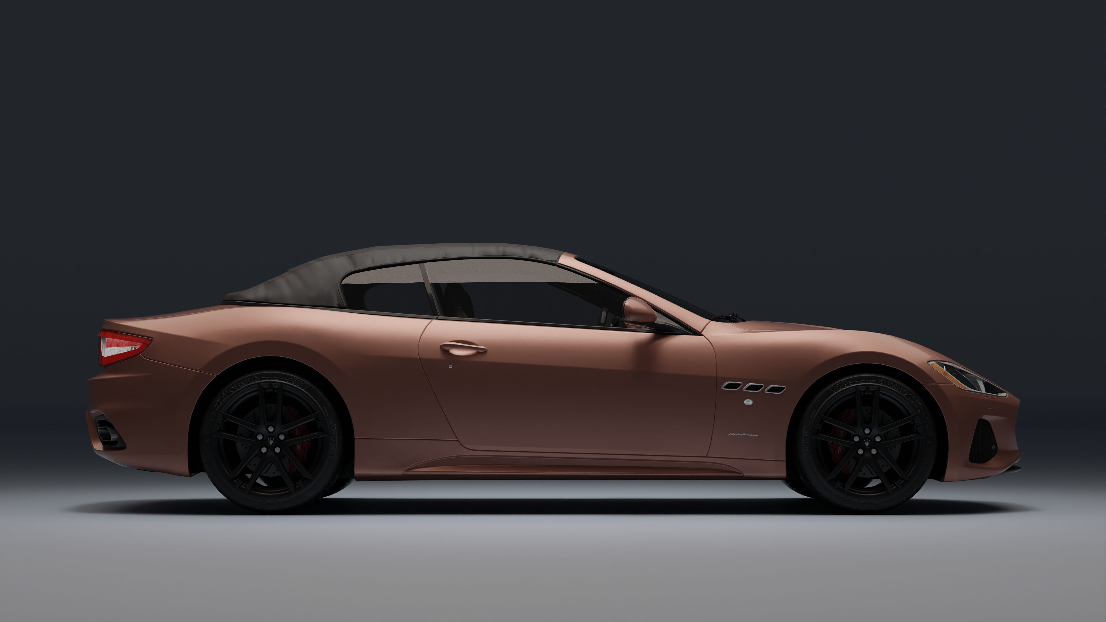 Maserati GranCabrio Low-poly 3D model_34