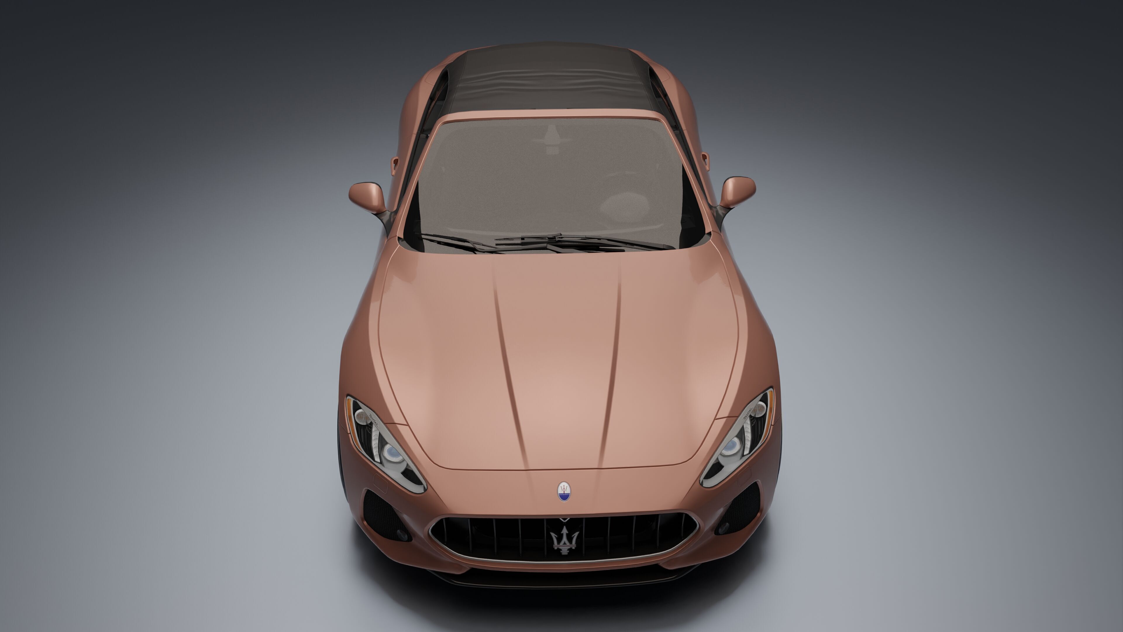 Maserati GranCabrio Low-poly 3D model_23
