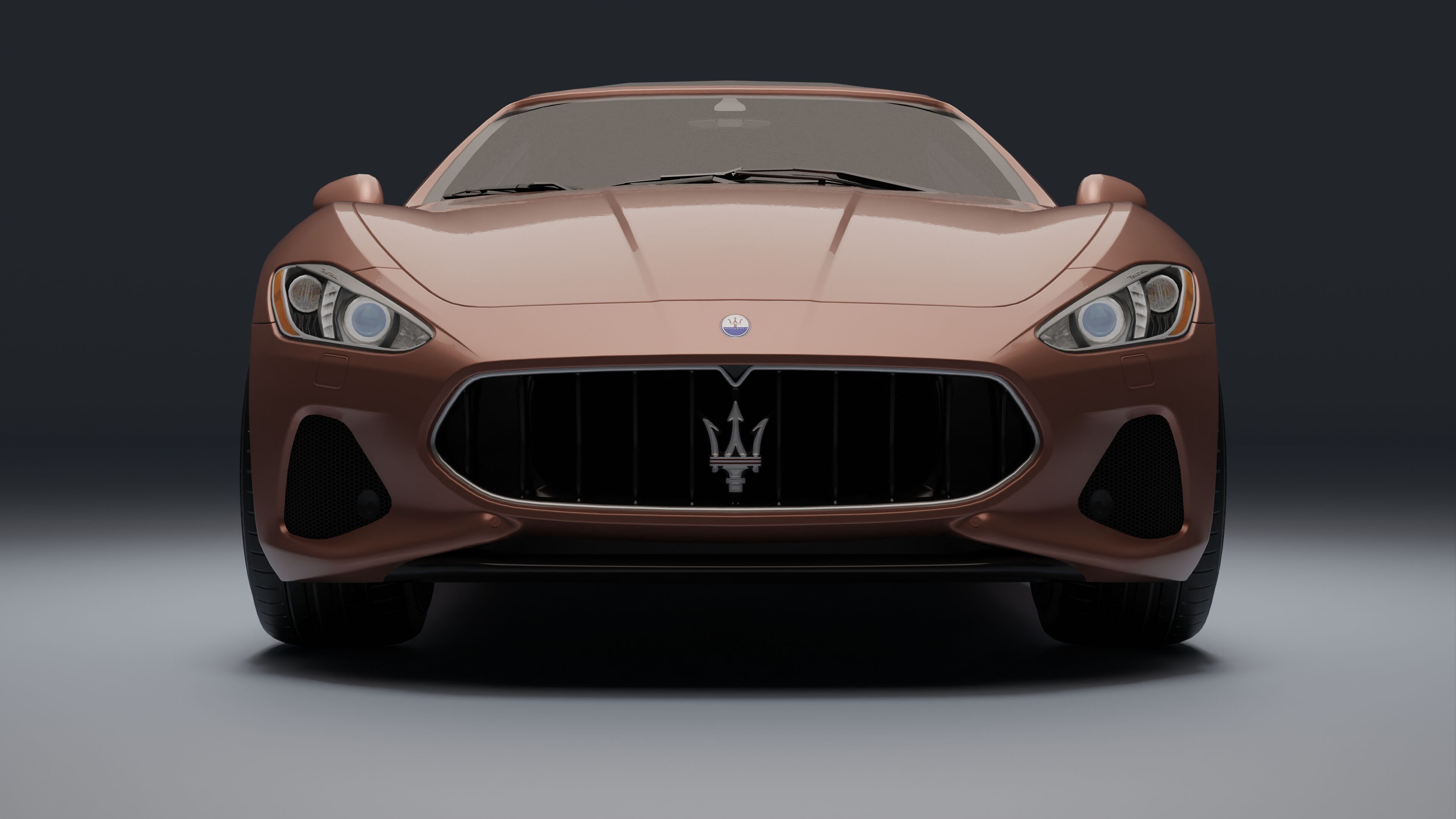 Maserati GranCabrio Low-poly 3D model_30