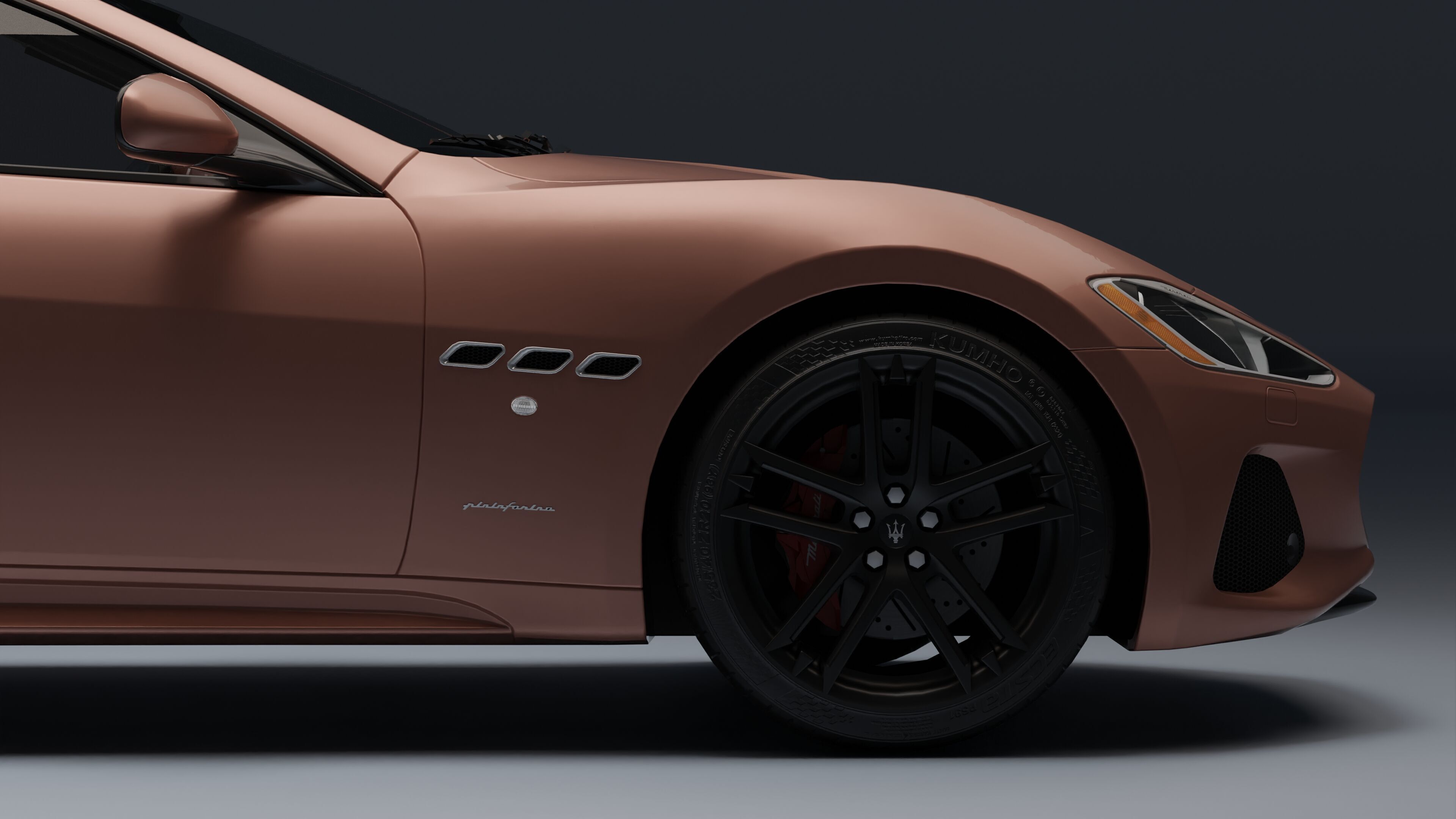 Maserati GranCabrio Low-poly 3D model_33