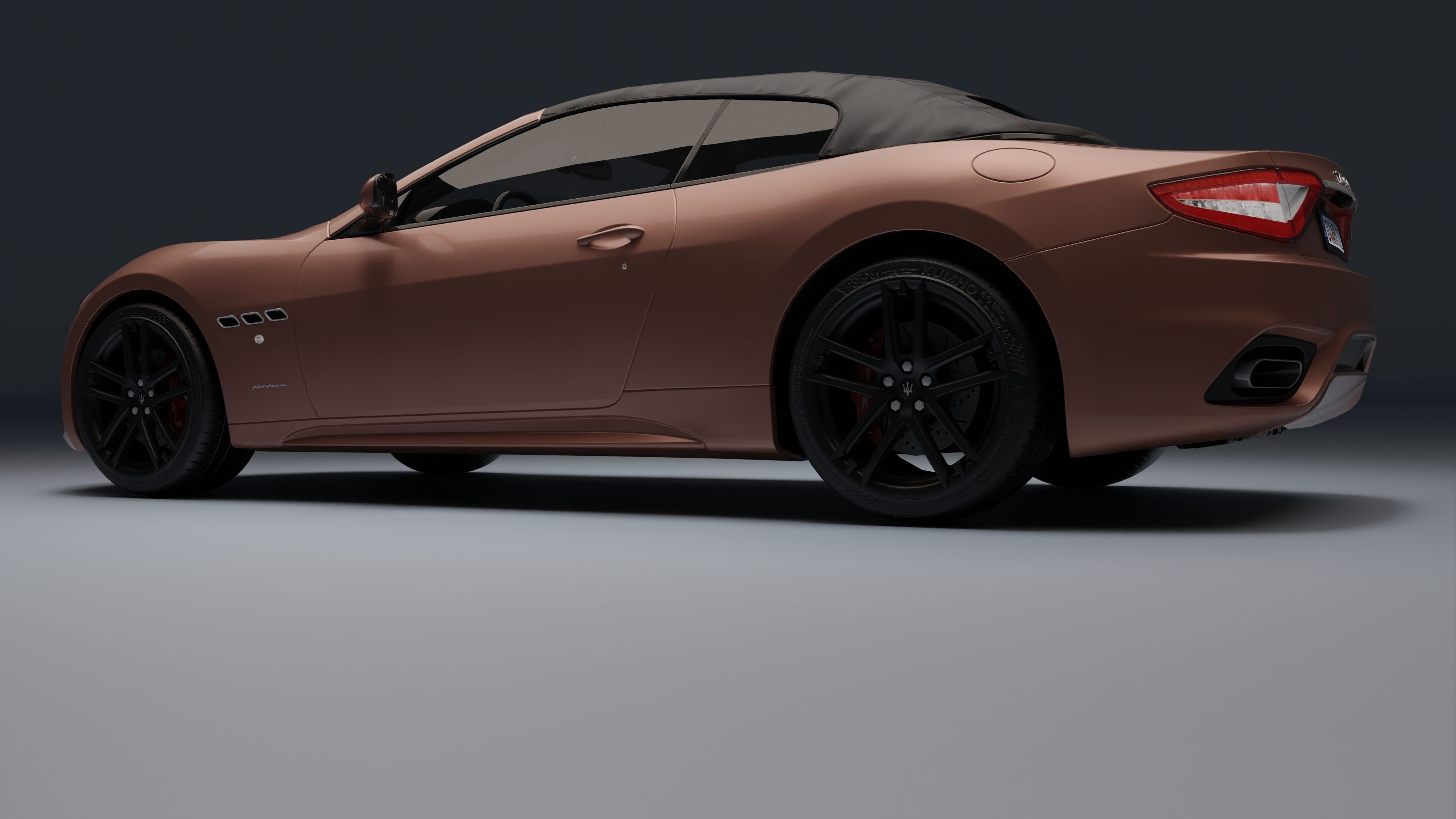 Maserati GranCabrio Low-poly 3D model_14