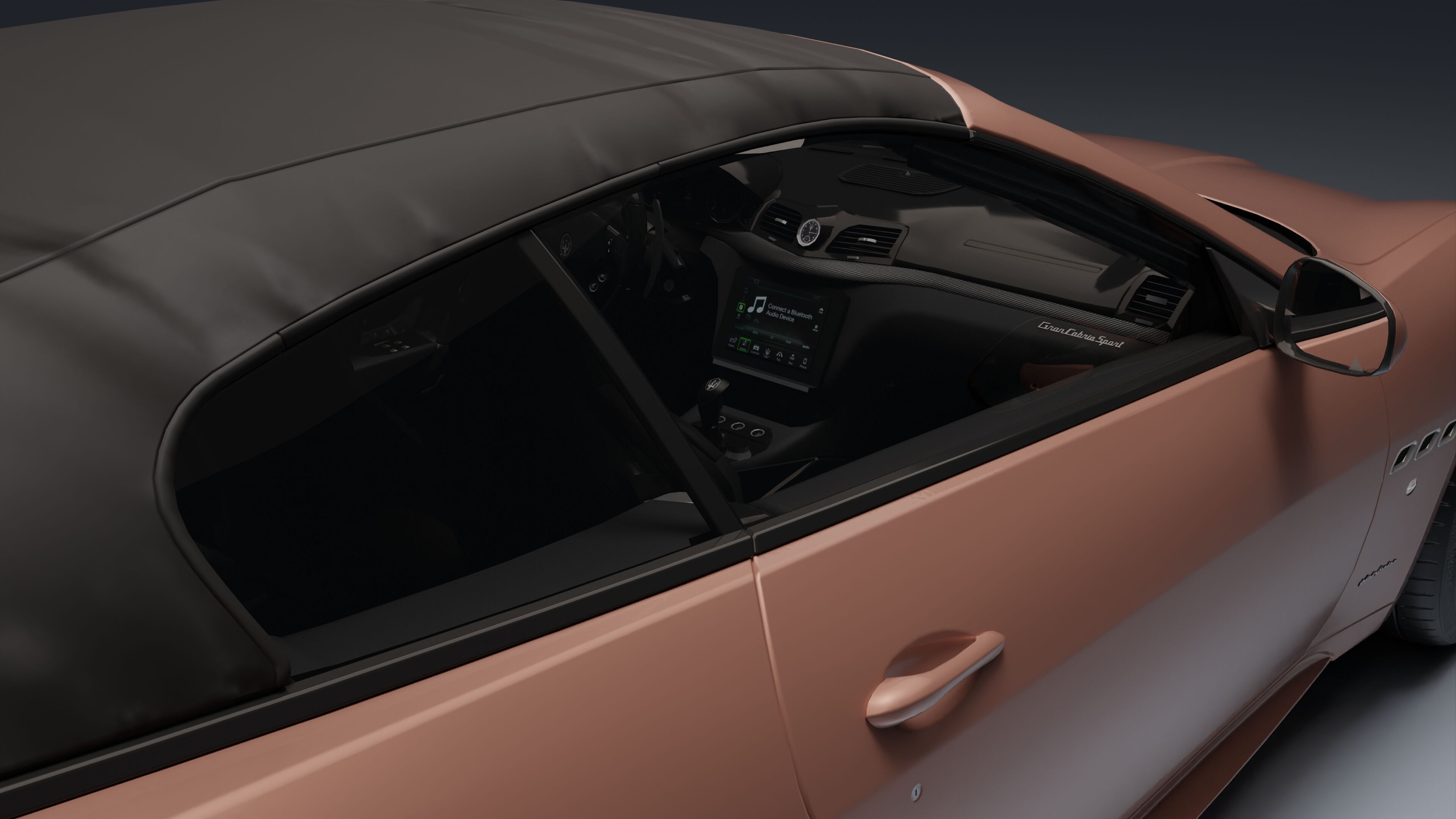 Maserati GranCabrio Low-poly 3D model_28