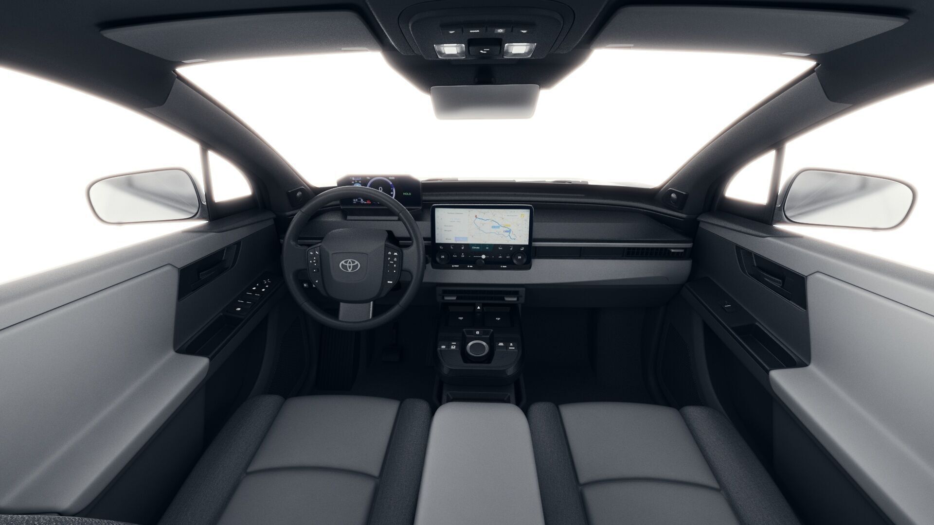 Toyota C-HR plus 2026 with interior 3D model_16