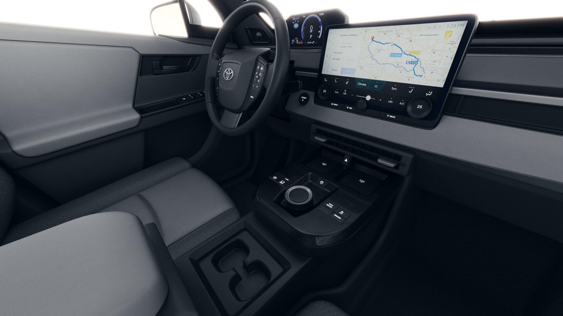 Toyota C-HR plus 2026 with interior 3D model_19