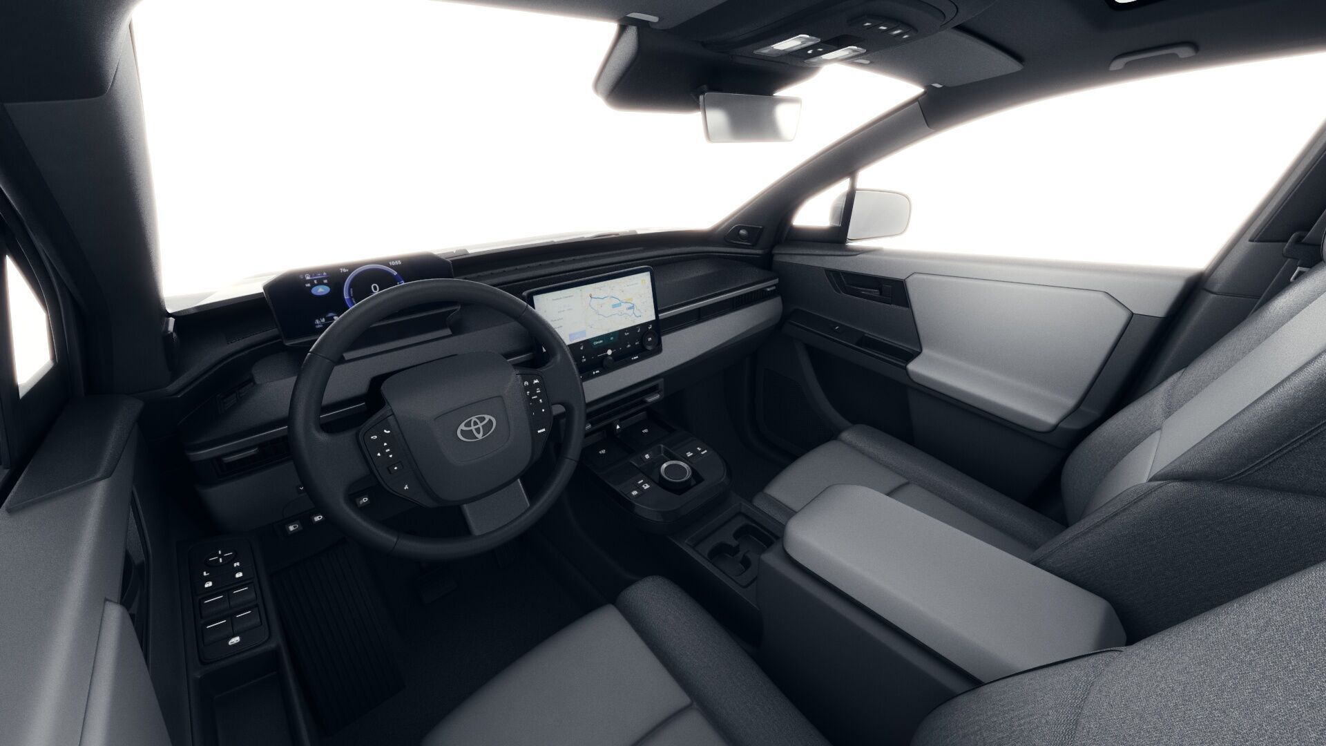 Toyota C-HR plus 2026 with interior 3D model_13
