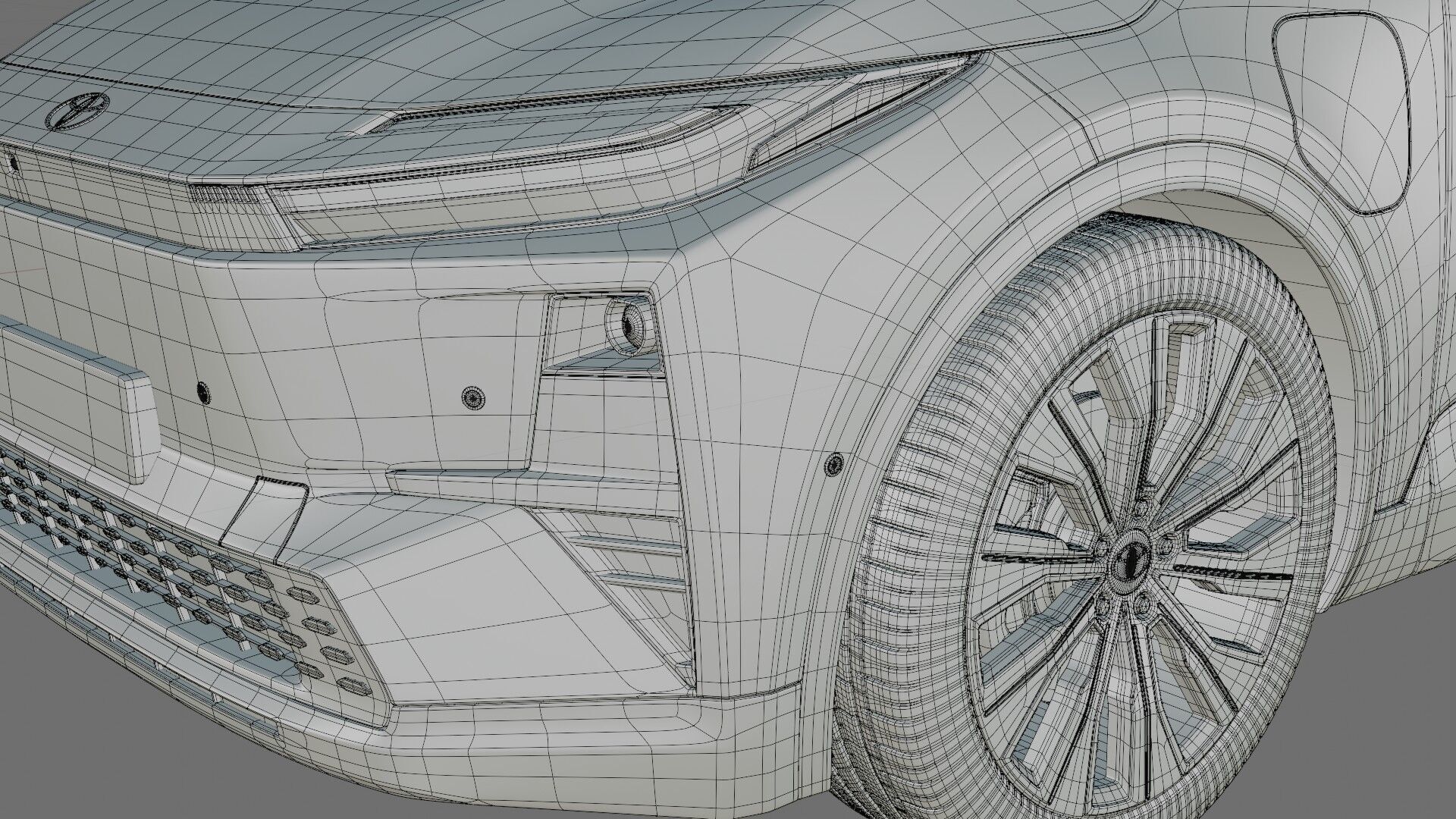 Toyota C-HR plus 2026 with interior 3D model_35