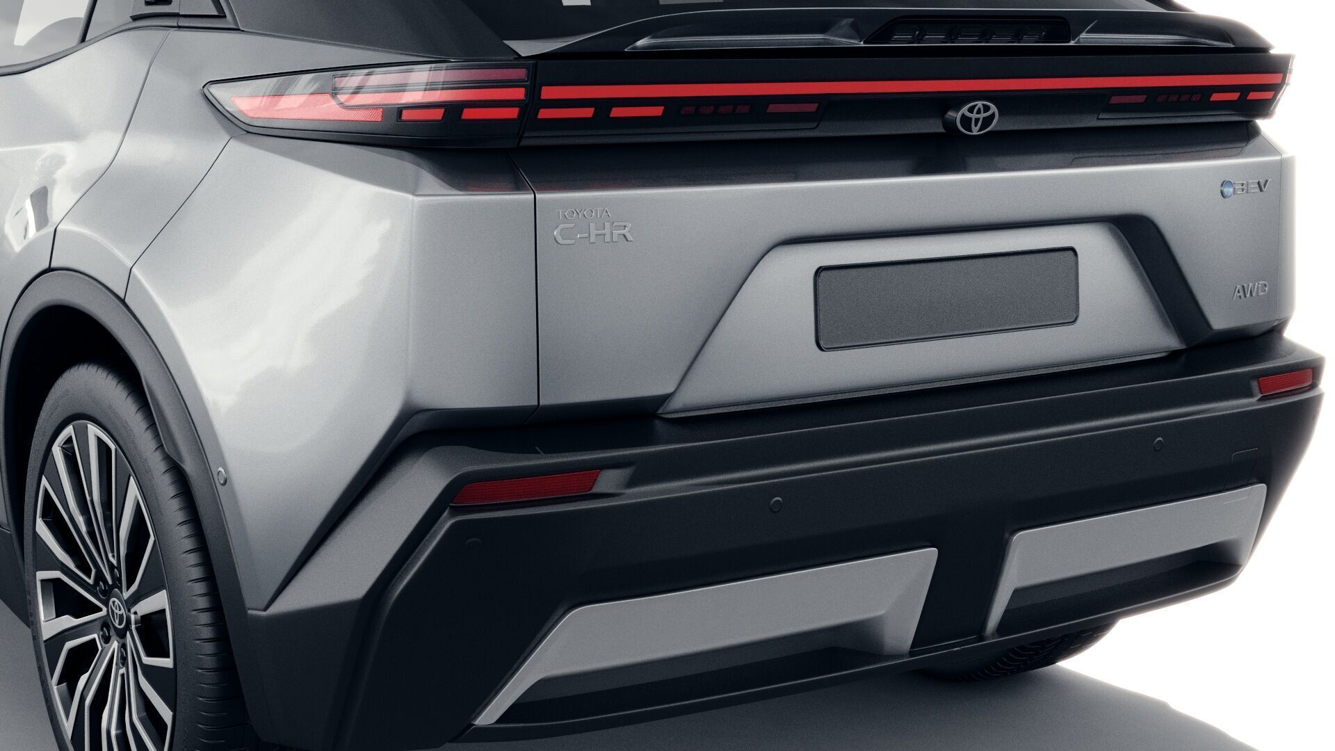 Toyota C-HR plus 2026 with interior 3D model_11