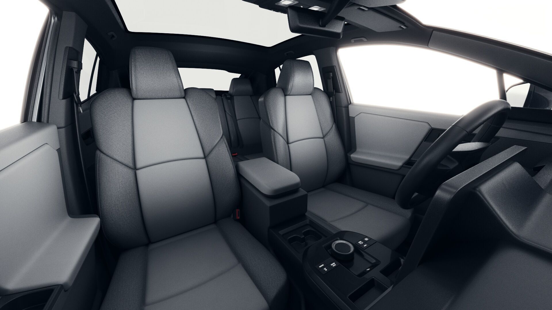 Toyota C-HR plus 2026 with interior 3D model_14
