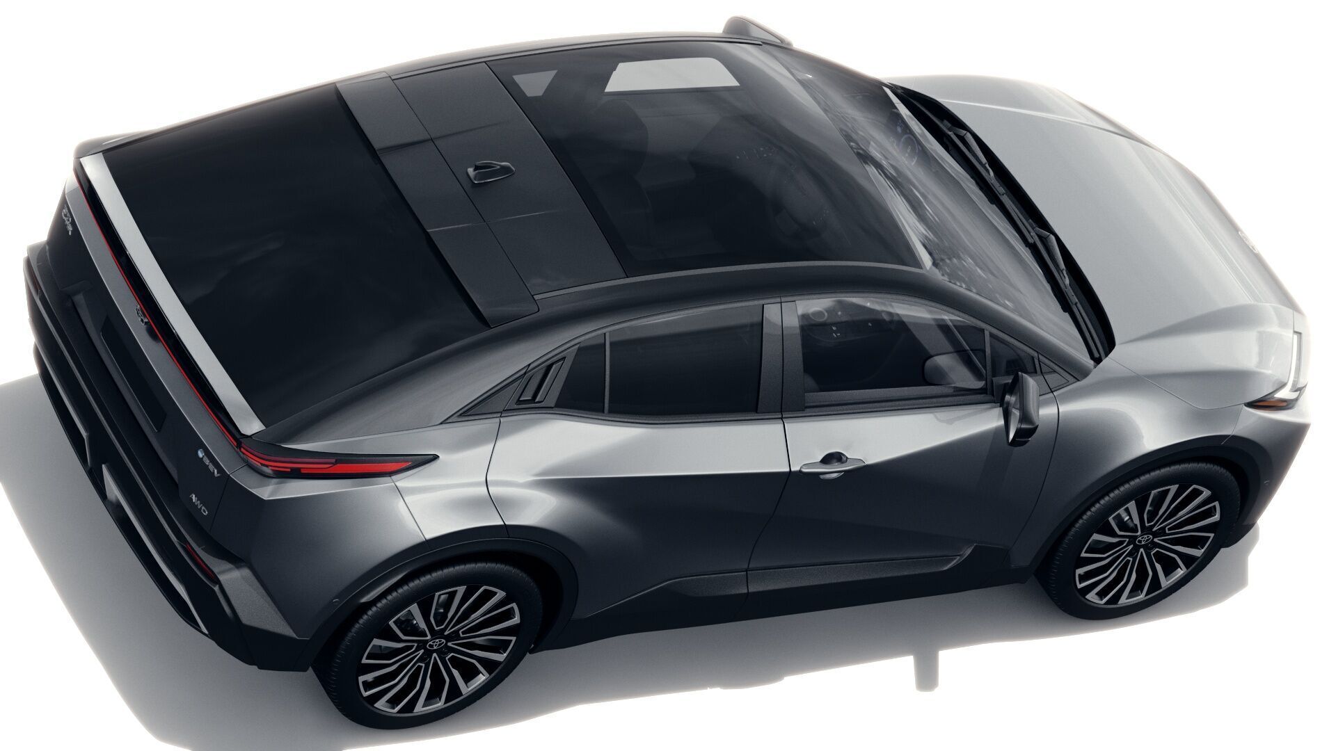 Toyota C-HR plus 2026 with interior 3D model_6