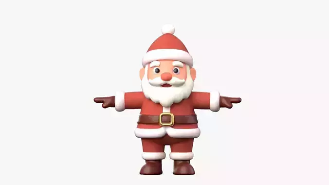 Cartoon Santa Claus