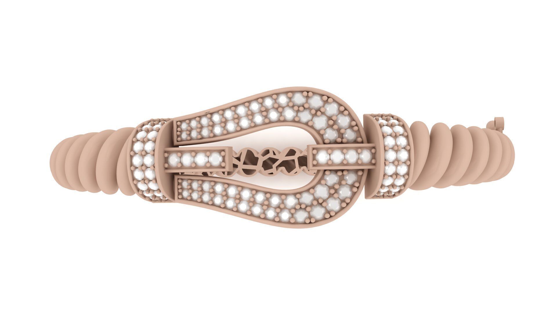 Bracelet 0018 3D print model_1