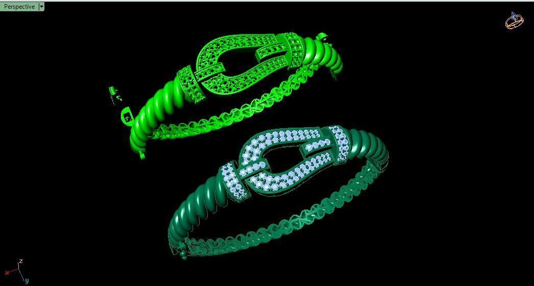 Bracelet 0018 3D print model_16