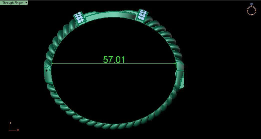 Bracelet 0018 3D print model_11