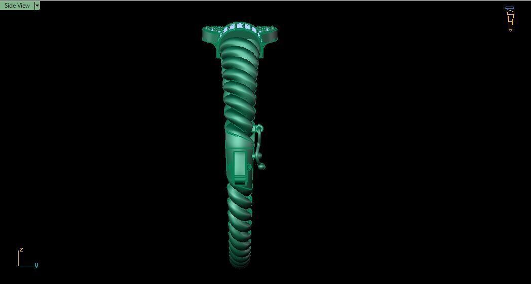 Bracelet 0018 3D print model_12