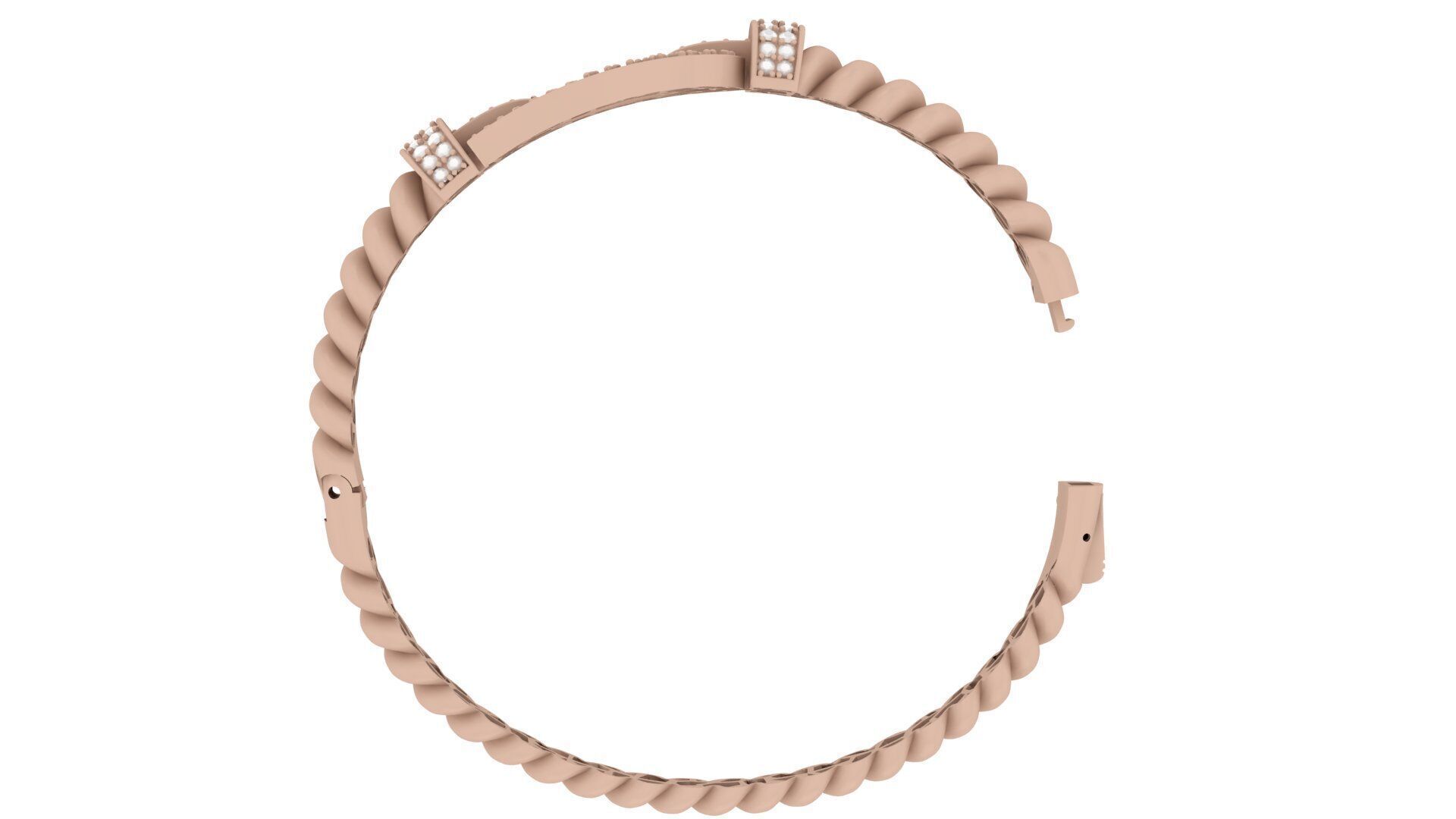 Bracelet 0018 3D print model_5