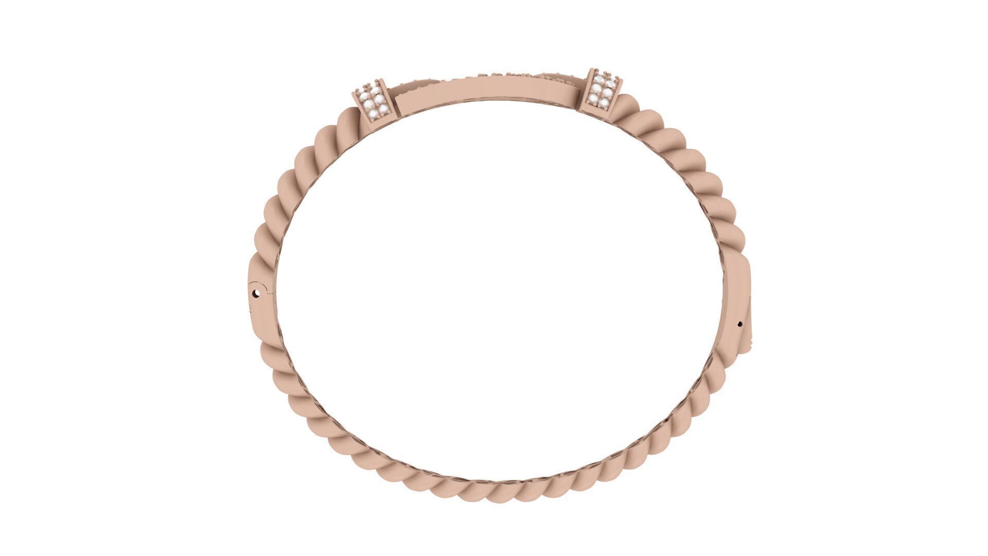 Bracelet 0018 3D print model_3