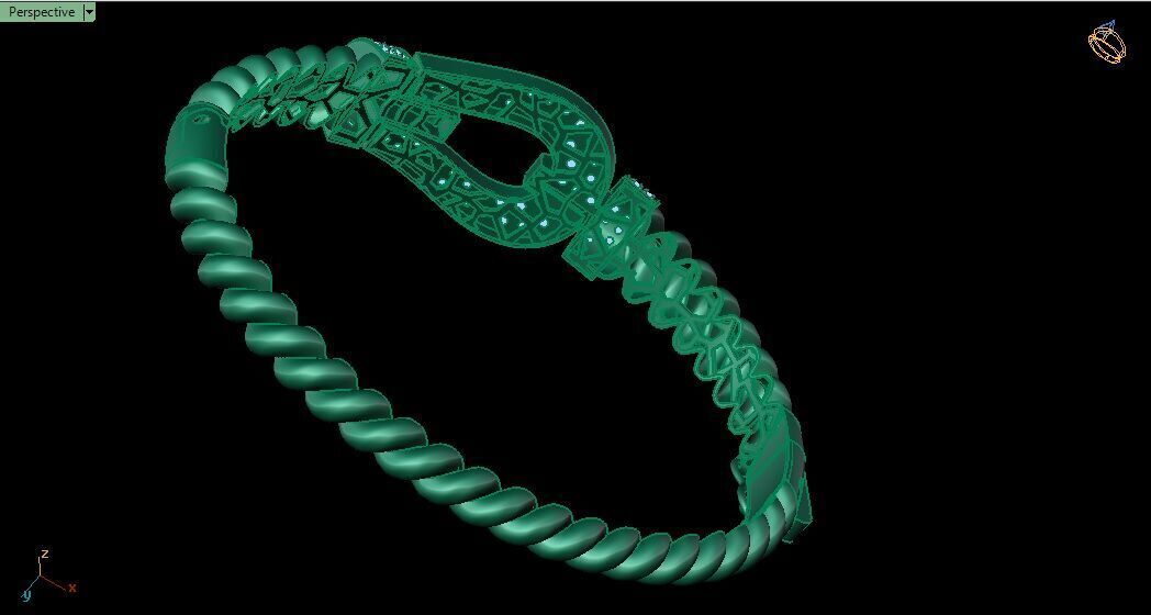 Bracelet 0018 3D print model_13