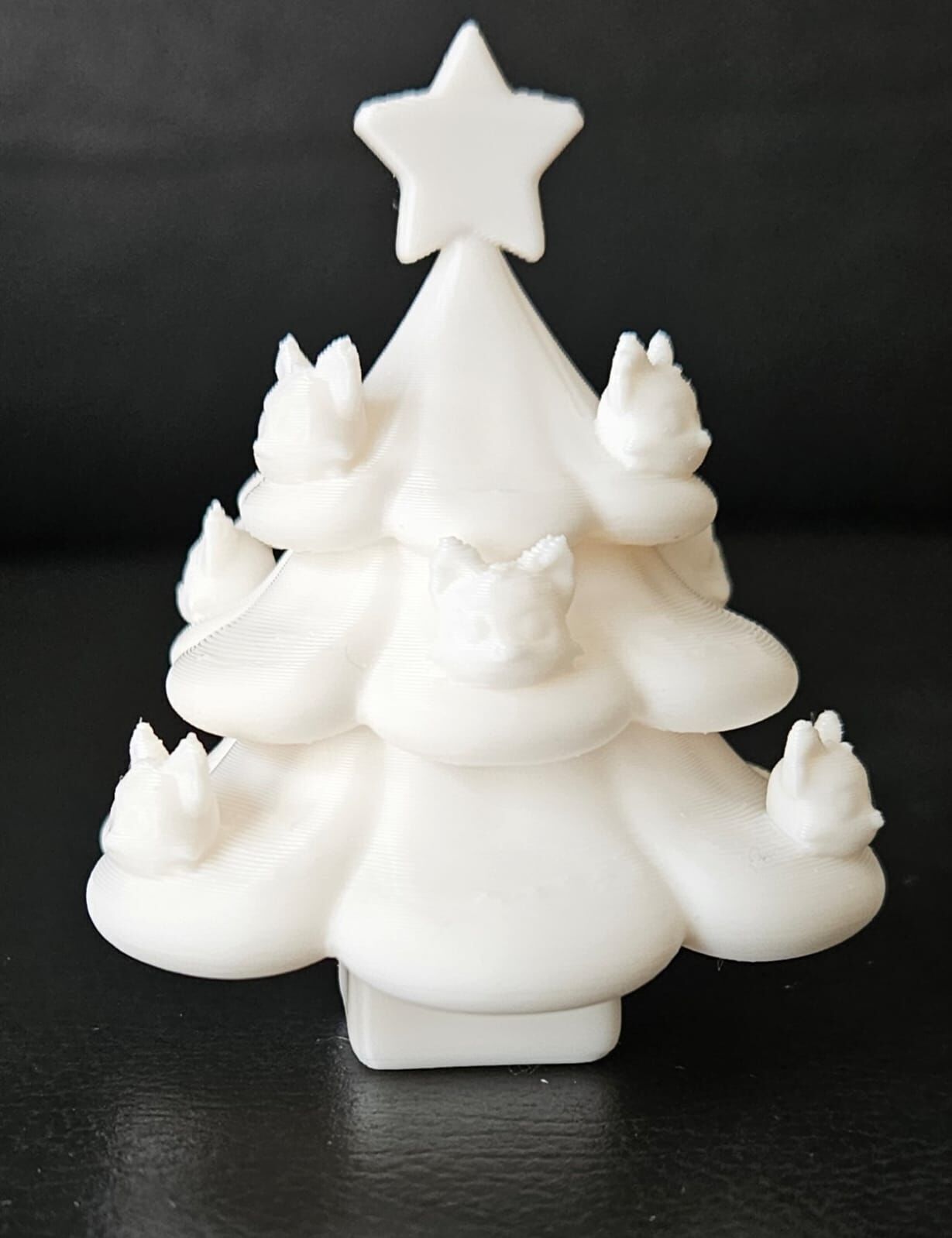 Cats Xmas Tree 3D print model_4