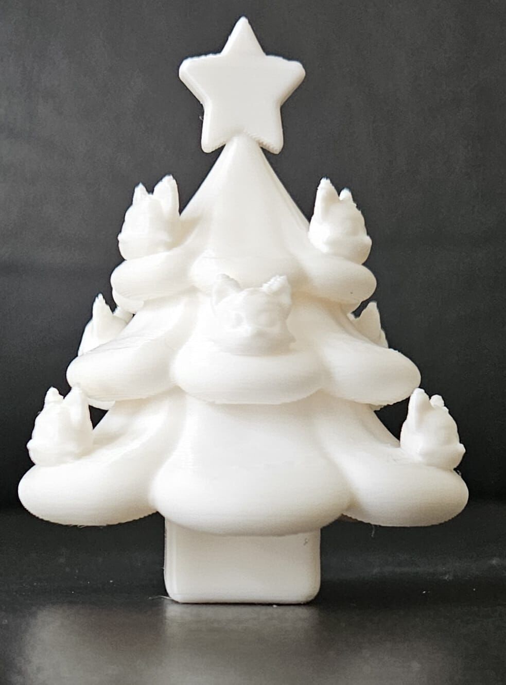 Cats Xmas Tree 3D print model_5