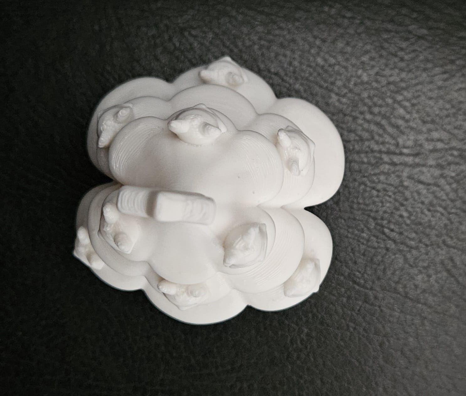 Cats Xmas Tree 3D print model_10