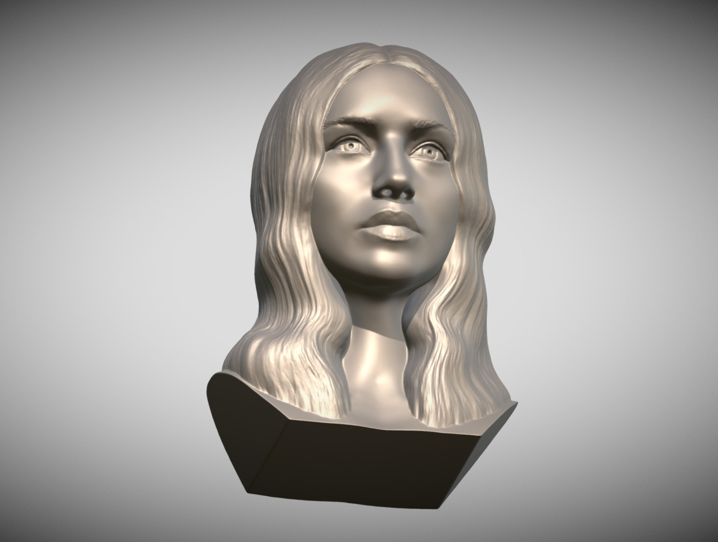 Monica Bellucci bust 3D print model_12