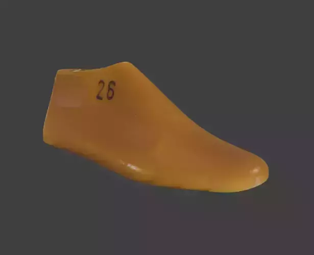 3d kids shoe sole 3D model