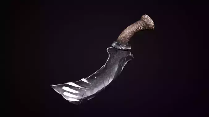 Low Poly Fantasy Sword