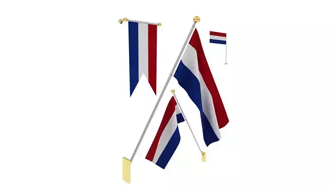 Flags of  Netherland