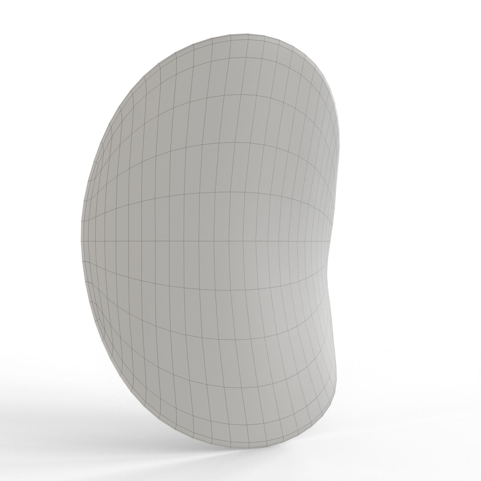 Realistic Ribbed potato chip with Detailed Texture Low-poly 3D model_5